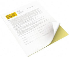 Xerox - 8-1/2" x 11" Canary & White Carbonless Paper - Use with Xerox Colorpress 100, 800, XC550, 560, 700, 700i, 770, DocuColor 5000, 7000, 8000, Nuvera Family - Exact Tool & Supply