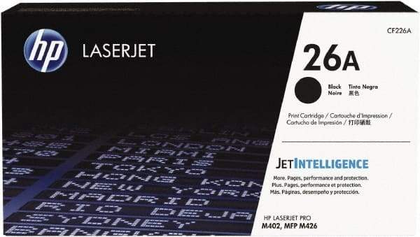 Hewlett-Packard - Black Toner Cartridge - Use with HP LaserJet Pro M402dn, M402dw, M402n, MFP M426fdn, M426fdw - Exact Tool & Supply