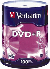 Verbatim - Silver DVD+R Disc - Use with CD, DVD - Exact Tool & Supply