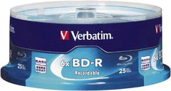 Verbatim - White Blu-Ray Disc - Use with BD-R - Exact Tool & Supply