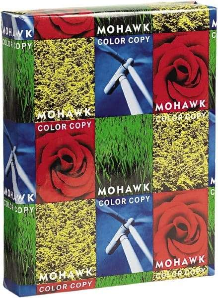 Mohawk - 8-1/2" x 11" Bright White Colored Copy Paper - Use with Laser Printers, Copiers, Digital Imaging Equipment - Exact Tool & Supply