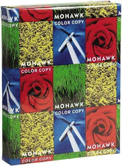 Mohawk - 8-1/2" x 11" Bright White Colored Copy Paper - Use with Laser Printers, Copiers, Digital Imaging Equipment - Exact Tool & Supply