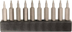 Wiha - PL1 Micro Pack Screwdriver Bit - 28mm OAL - Exact Tool & Supply