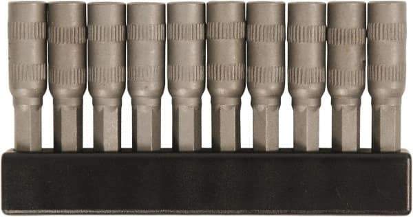 Wiha - Nut Setter Screwdriver Bit - 30mm OAL - Exact Tool & Supply