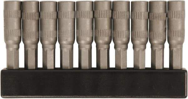 Wiha - Nut Setter Screwdriver Bit - 30mm OAL - Exact Tool & Supply