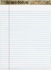 TOPS - 50 Sheet, 8-1/2 x 11-3/4", Legal Pad - White - Exact Tool & Supply