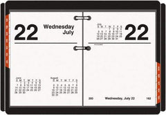 AT-A-GLANCE - 183 Sheet, 3 x 3-3/4", Desk Calendar Refill - White - Exact Tool & Supply