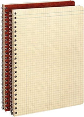 AMPAD - 76 Sheet, 11-3/4 x 9-1/4", Quadrille Computation Book - Brown - Exact Tool & Supply