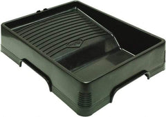 Richard - 9-1/2" Roller Compatible Paint Tray - 1 Gal Capacity, 9-1/2" Wide, Plastic - Exact Tool & Supply