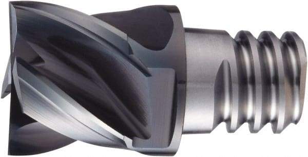 OSG - PXSE Grade XP3225 Carbide End Milling Tip Insert - Cr Finish, 4 Flutes, 1/2" Cutting Diam, 0.35" Depth of Cut, 38° Helix - Exact Tool & Supply