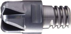 OSG - PXRE Grade XP6305 Carbide Chamfer Milling Tip Insert - SiC Finish, 6 Flutes, 16mm Cutting Diam, 7mm Depth of Cut - Exact Tool & Supply