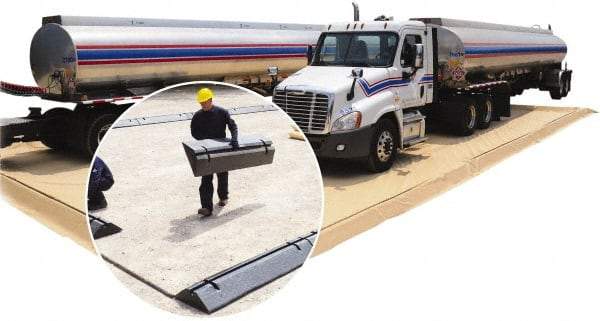 UltraTech - 6' Long x 1.5' Wide x 6" High, Spill Containment Wall - Compatible with Berm - Exact Tool & Supply