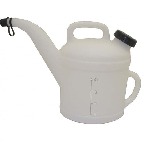 Funnel King - Can & Hand-Held Oilers Type: Measure Body Material: Polyethylene - Exact Tool & Supply