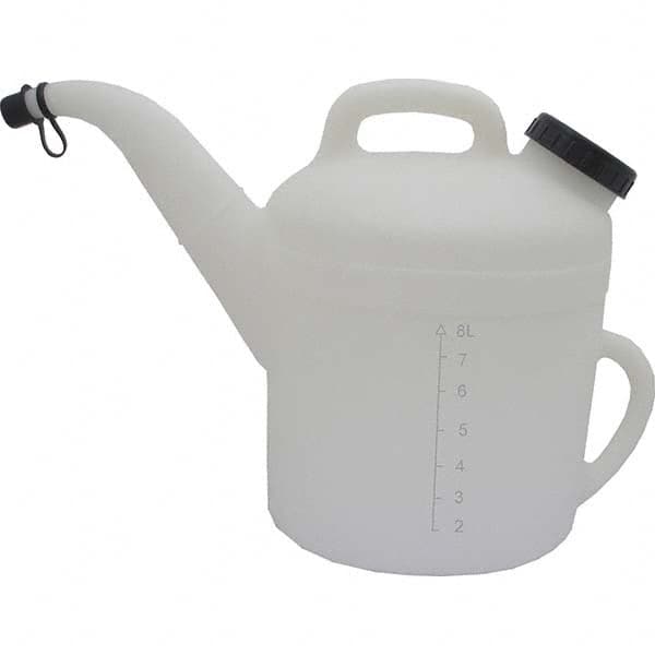 Funnel King - Can & Hand-Held Oilers Type: Measure Body Material: Polyethylene - Exact Tool & Supply