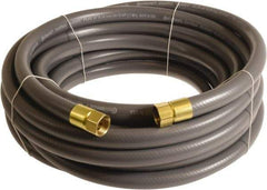 Continental ContiTech - 3/4" ID x 1.11" OD 25' Long Multipurpose Air Hose - FNPT x FNPT Ends, 250 Working psi, -10 to 158°F, 3/4" Fitting, Gray - Exact Tool & Supply