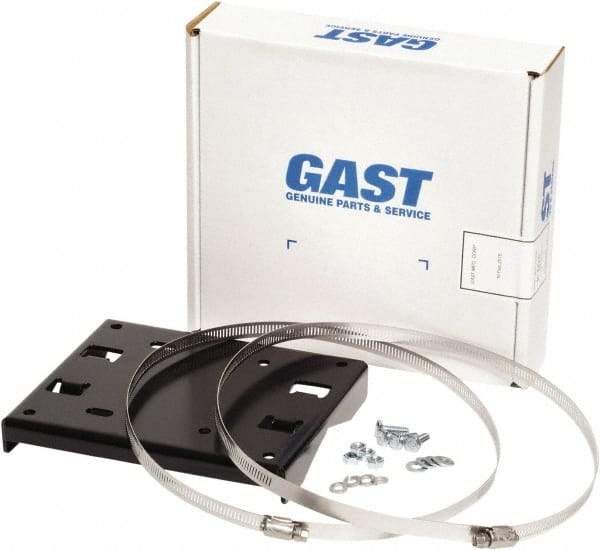 Gast - Air Compressor Riser Mounting Kit - Use with Gast 48/56 Frame Piston Pumps - Exact Tool & Supply