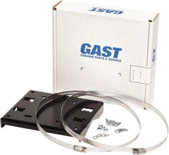 Gast - Air Compressor Riser Mounting Kit - Use with Gast 48/56 Frame Piston Pumps - Exact Tool & Supply