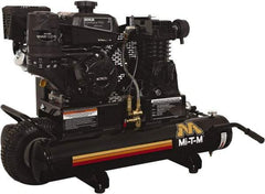 MI-T-M - 7.0 hp, 13.9 CFM, 90 Max psi, Single Stage Portable Fuel Air Compressor - Kohler CH270 OHV Engine - Exact Tool & Supply
