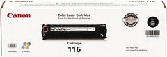 Canon - Black Toner Cartridge - Use with Canon imageCLASS MF8050Cn, MF8080Cw - Exact Tool & Supply