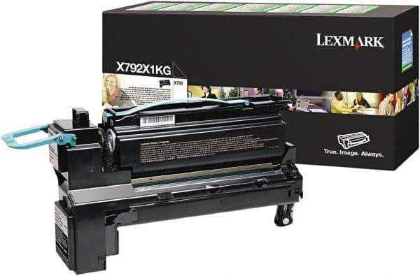 Lexmark - Black Toner Cartridge - Use with Lexmark X792de, X792dte, X792dtfe, X792dtpe, X792dtme, X792dtse - Exact Tool & Supply