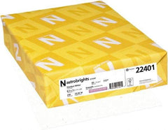 Neenah Paper - 8-1/2" x 11" Stardust White Copy Paper - Use with Inkjet Printers, Laser Printers, Copiers - Exact Tool & Supply