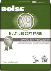 Boise - 8-1/2" x 11" White Copy Paper - Use with High-Speed Copiers, Fax Machines, Laser Printers, Inkjet Printers - Exact Tool & Supply