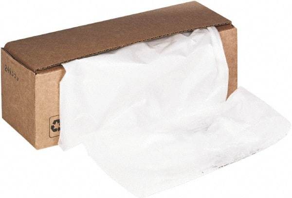 FELLOWES - Clear Shredder Waste Bag - Use with Fellowes Powershred 420, 425, 480, 485 - Exact Tool & Supply