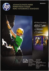 Hewlett-Packard - 4" x 6" White Photo Paper - Use with Inkjet Printers - Exact Tool & Supply