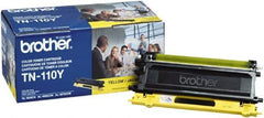 Brother - Yellow Toner Cartridge - Use with Brother DCP-9040CN, 9045CDN, HL-4040CDN, 4040CN, 4070CDW, MFC-9440CN, 9550CDN, 9840CDW - Exact Tool & Supply