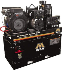 MI-T-M - Stationary Gas Air Compressors Horsepower: 22 Cubic Feet per Minute: 15.70 - Exact Tool & Supply