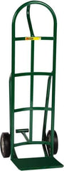 Little Giant - 800 Lb Capacity 49" OAH Hand Truck - 12 x 14" Base Plate, Loop Handle, Steel, Solid Rubber Wheels - Exact Tool & Supply