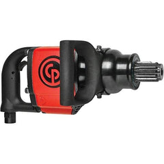 Chicago Pneumatic - #5 Spline Drive, 3,500 RPM, 2,800 Ft/Lb Torque Impact Wrench - D-Handle, 68 CFM, 90 psi, 1/2" NPT Inlet - Exact Tool & Supply
