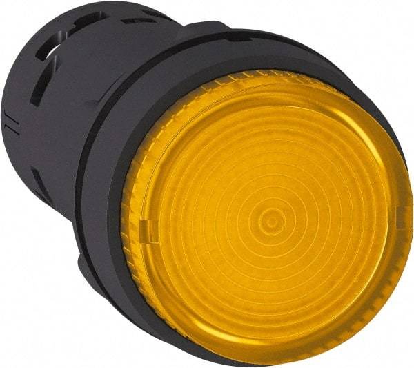Schneider Electric - Pushbutton Switch Illuminated Body - Orange - Exact Tool & Supply