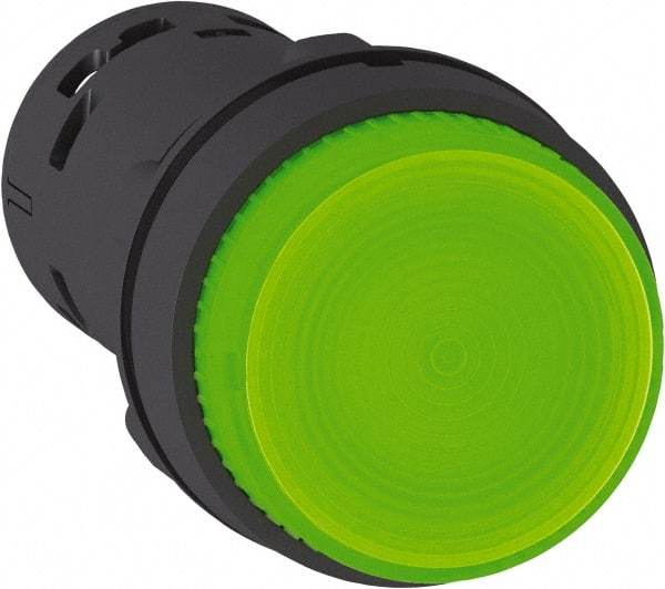 Schneider Electric - Pushbutton Switch Illuminated Body - Green - Exact Tool & Supply