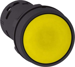 Schneider Electric - Pushbutton Switch Body - Yellow - Exact Tool & Supply