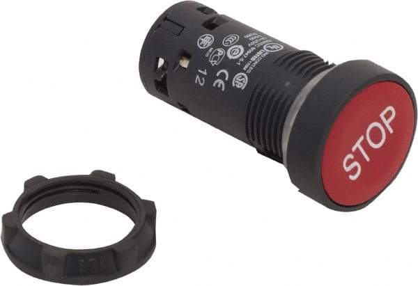 Schneider Electric - Pushbutton Switch Body - Red - Exact Tool & Supply