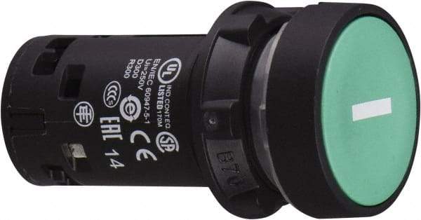 Schneider Electric - Pushbutton Switch Body - Green - Exact Tool & Supply