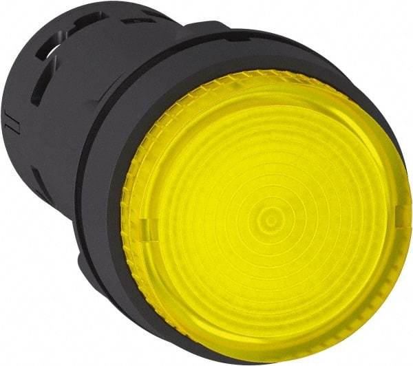 Schneider Electric - Pushbutton Switch Illuminated Body - Yellow - Exact Tool & Supply