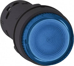 Schneider Electric - Pushbutton Switch Illuminated Body - Blue - Exact Tool & Supply