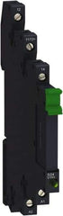 Schneider Electric - Relay Sockets Socket Shape: Flat Number of Pins: 5 - Exact Tool & Supply