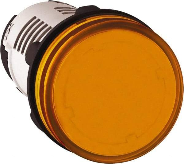 Schneider Electric - 120 V Orange Lens LED Pilot Light - Exact Tool & Supply