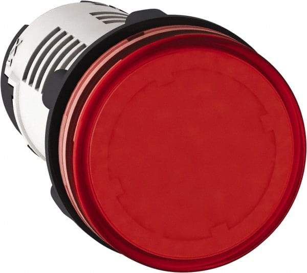 Schneider Electric - 230 V Red Lens LED Pilot Light - Exact Tool & Supply