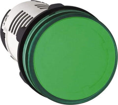 Schneider Electric - 230 V Green Lens LED Pilot Light - Exact Tool & Supply