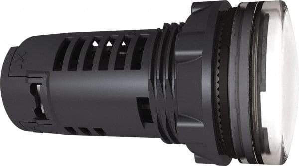 Schneider Electric - 24 V White Lens LED Pilot Light - Exact Tool & Supply