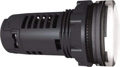 Schneider Electric - 24 V White Lens LED Pilot Light - Exact Tool & Supply