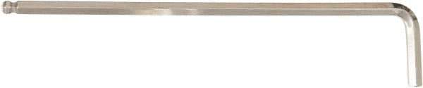 Wiha - 7/64" Hex, Long Arm, Ball End Hex Key - 121mm OAL, Inch System of Measurement - Exact Tool & Supply