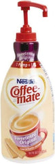 Coffee-Mate - Liquid Coffee Creamer, Sweetened Original, 1500mL Pump Dispenser - Exact Tool & Supply