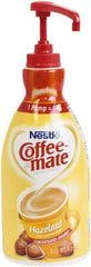 Coffee-Mate - Liquid Coffee Creamer, Hazelnut, 1500mL Pump Bottle - Exact Tool & Supply
