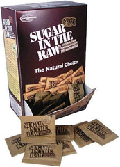 Sugar in the Raw - Unrefined Sugar Made From Sugar Cane, 200 Packets/Box - Exact Tool & Supply