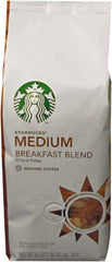 Starbucks - Coffee, Breakfast Blend, Ground, 1 Lb Bag - Exact Tool & Supply